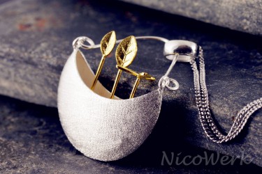 Silberkette mit Anhänger 