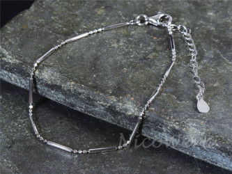 Silberarmband Schlicht 