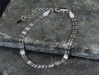 Silberarmband Schlicht 