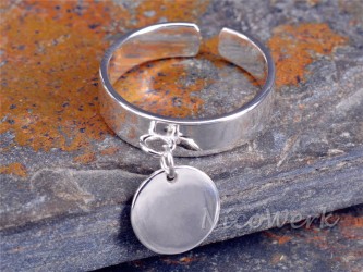 Silberring Disc 