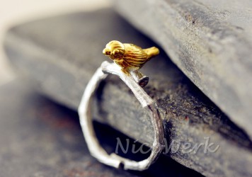 Silberring -  Kollektion "VOGEL" 