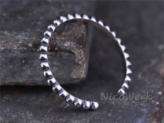 Silberring Schmal 