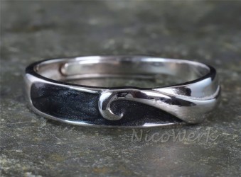 Silberring Emaille 