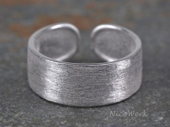 Silberring Bandring 