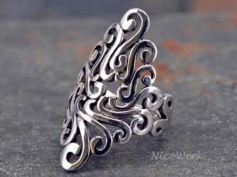 Silberring Ethno 