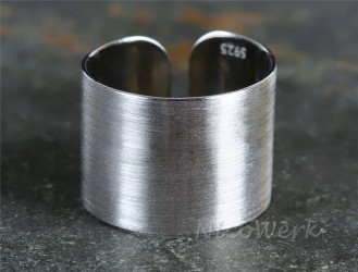 Silberring Breit 