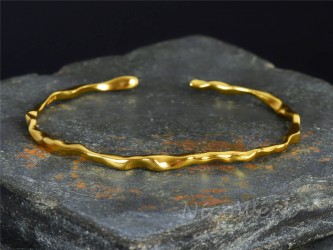 Silber Armreif Schlicht 