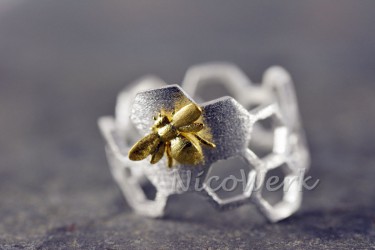 Silberring -  Kollektion "NATUR" 