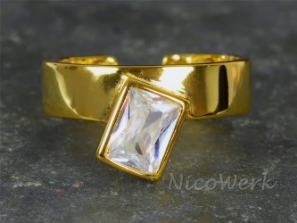 Silberring mit Stein 