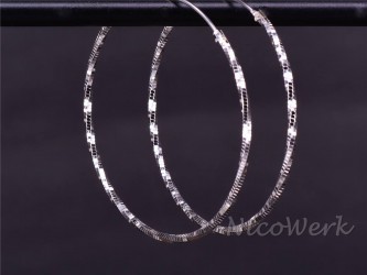 Silber Ohrringe Creolen 