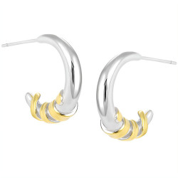 Silber Ohrstecker Creole 