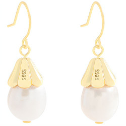 Silber Ohrringe Perle 