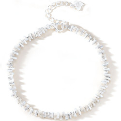 Silberarmband rustikal 