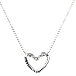 Silberkette Herz 