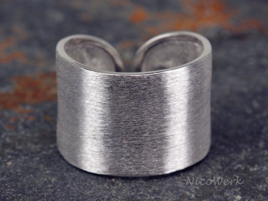 Silberring Bandring 