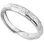 Silberring glitzernd 