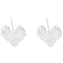Silber Ohrstecker Herz 